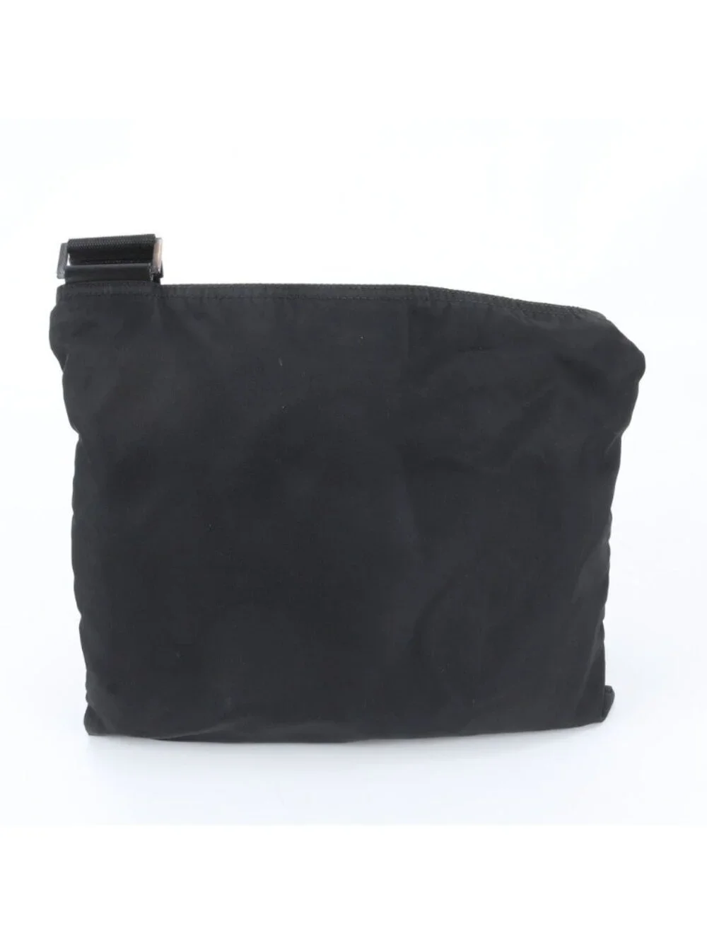 Prada Tessuto Nylon Triangle Logo Leather Shoulder Bag Crossbody Messenger